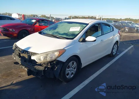 2016 Kia Forte Lx from USA, damaged, VIN KNAFK4A62G5605078